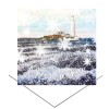 St Marys Lighthouse Christmas Card.