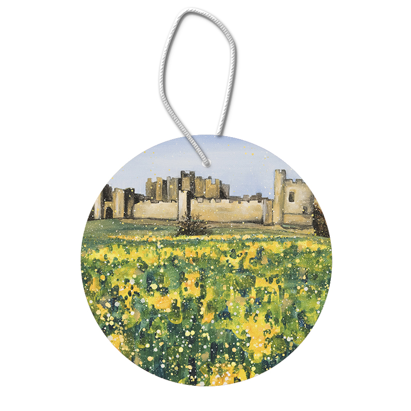 Alnwick Castle Ceramic Hanging Pendants