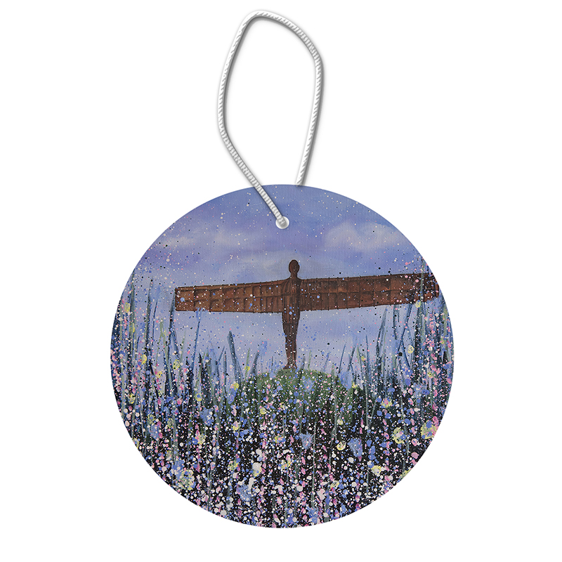 Angel of the North Flowers Ceramic Hanging Pendants