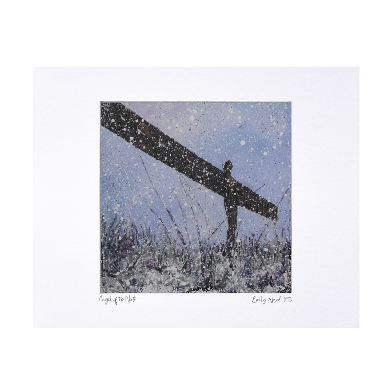 Angel of the North Limited Edition Print with Mount