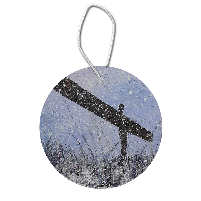 Angel of the North Ceramic Hanging Pendants