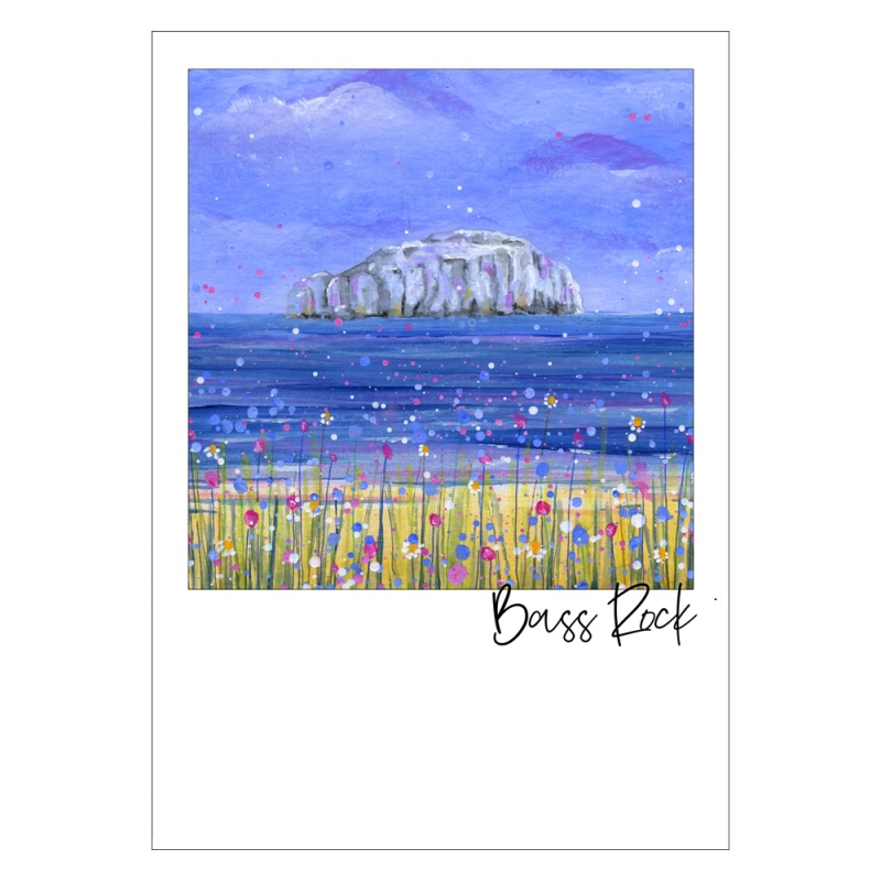 Bass Rock, Firth of Forth Postcard