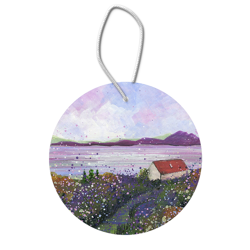 Bothie View, The Highlands Ceramic Hanging Pendant