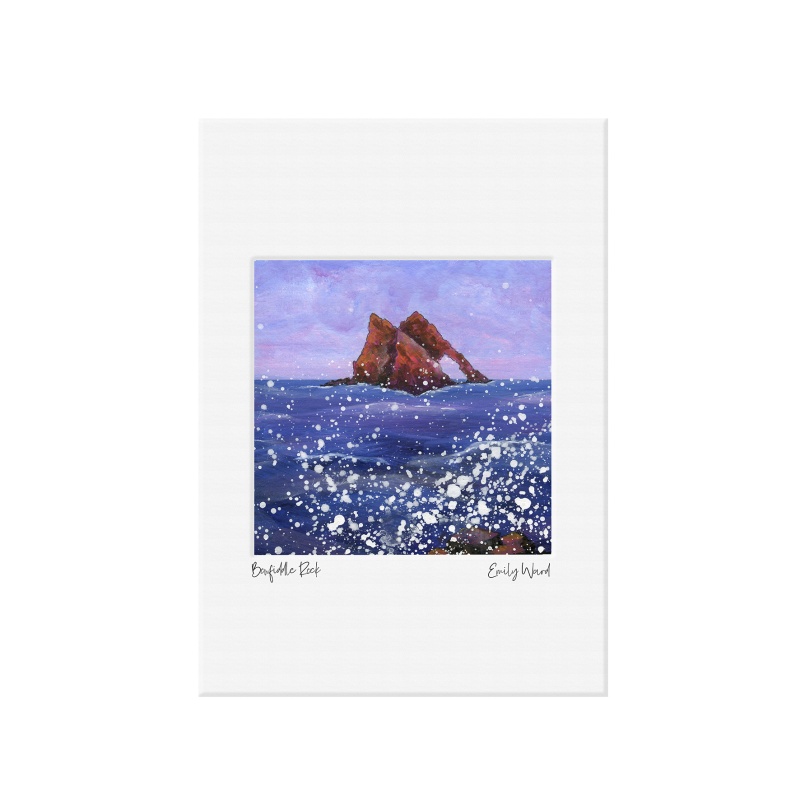 Bow Fiddle Rock Mini Print A4