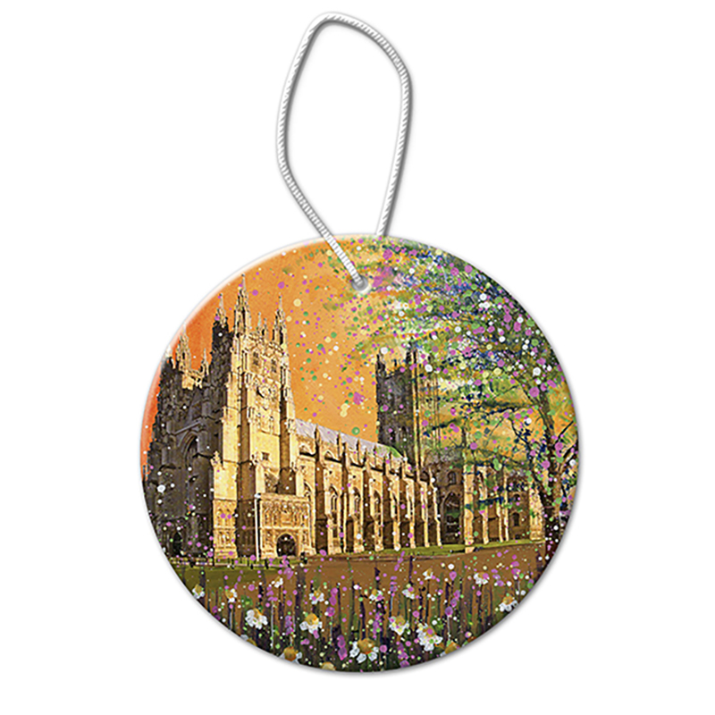 Canterbury Cathedral Ceramic Hanging Pendant