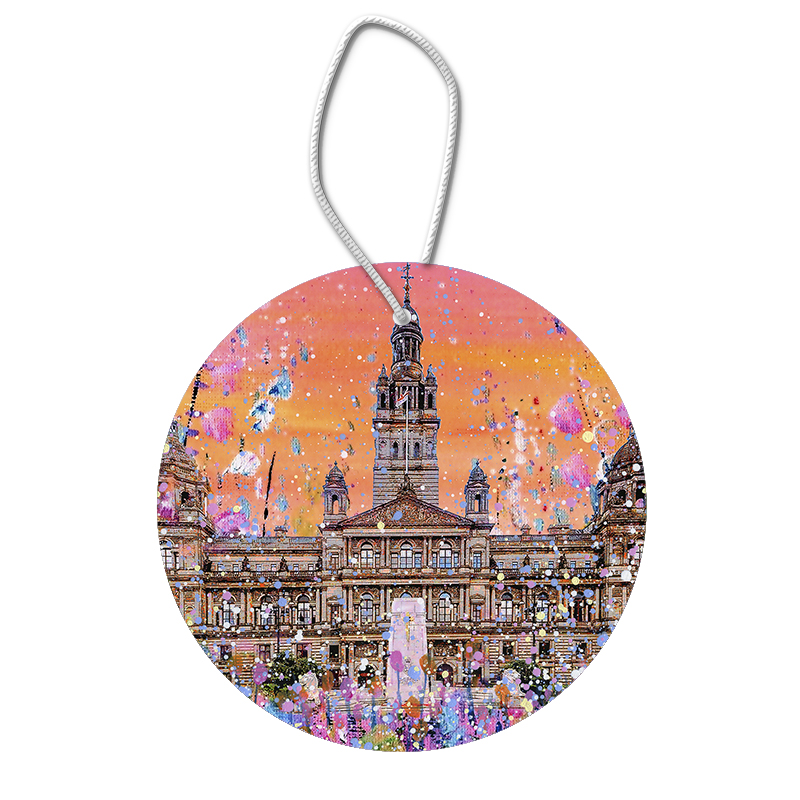 George Square Ceramic Hanging Pendant