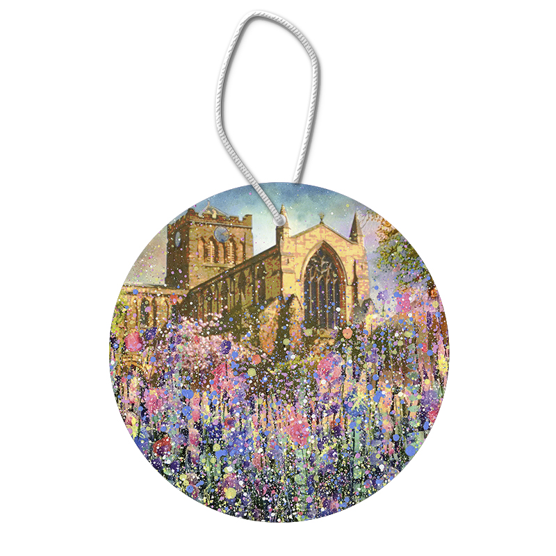 Hexham Abbey Ceramic Hanging Pendants