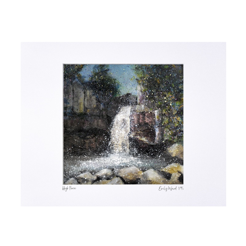 High Force Limited Edition Print with Mount