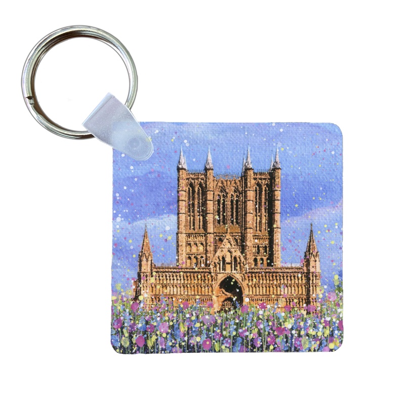 Lincoln Days at Lincoln Cathedral- Keyring