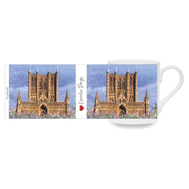 Lincoln Days at Lincoln Cathedral -  Bone China Cup