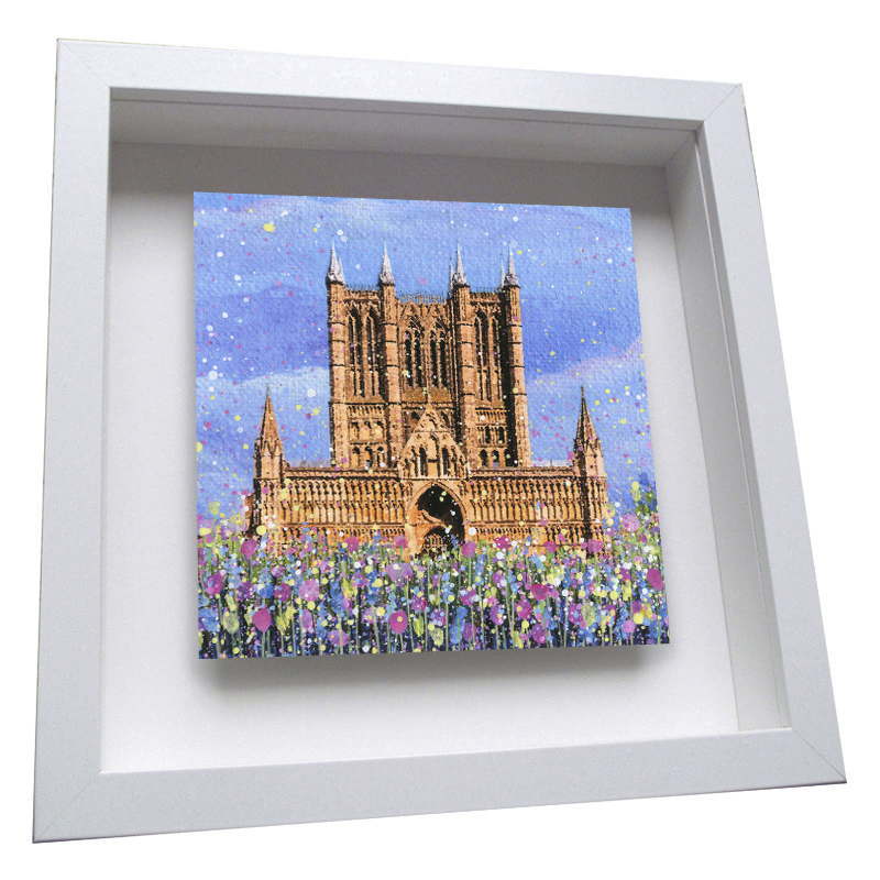 Lincoln Days at Lincoln Cathedral - Framed Tile