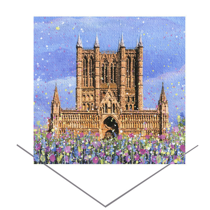 Lincoln Days at Lincoln Cathedral Greeting Card