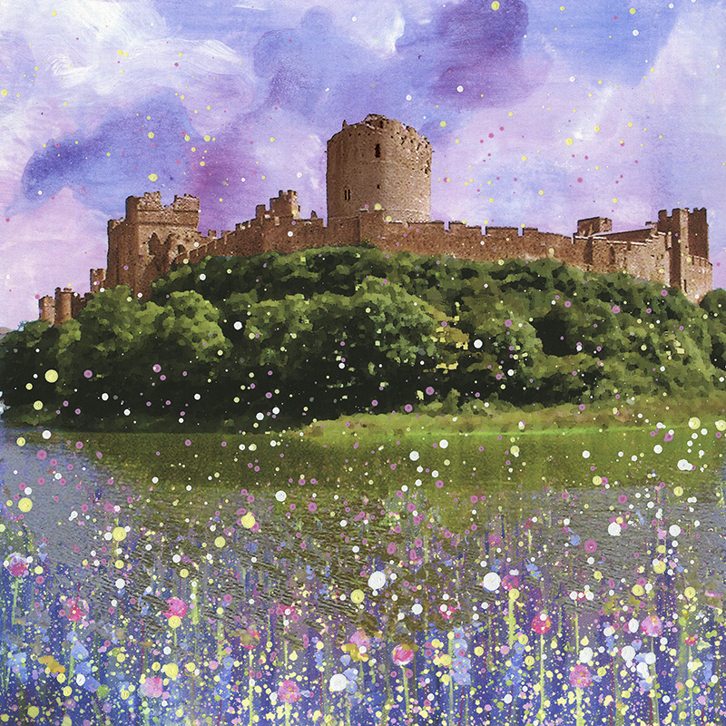 Pembroke Castle Greeting Card