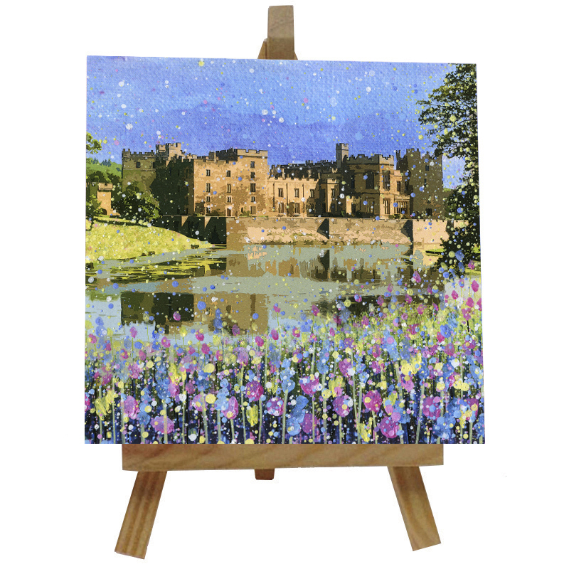 Raby Castle Tile with Easel