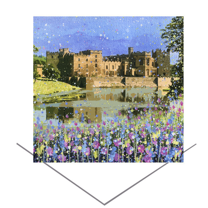 Raby Castle Greeting Card