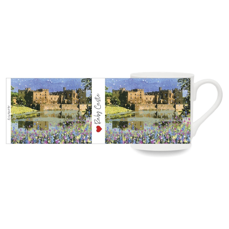 Raby Castle -  Bone China Cup