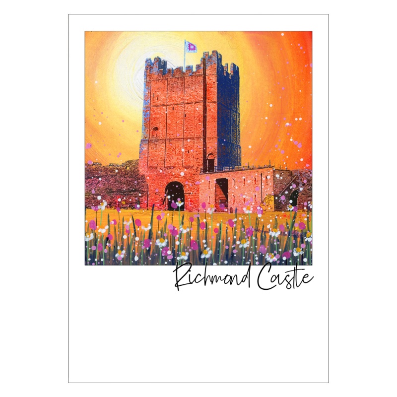 Richmond Castle Postcard