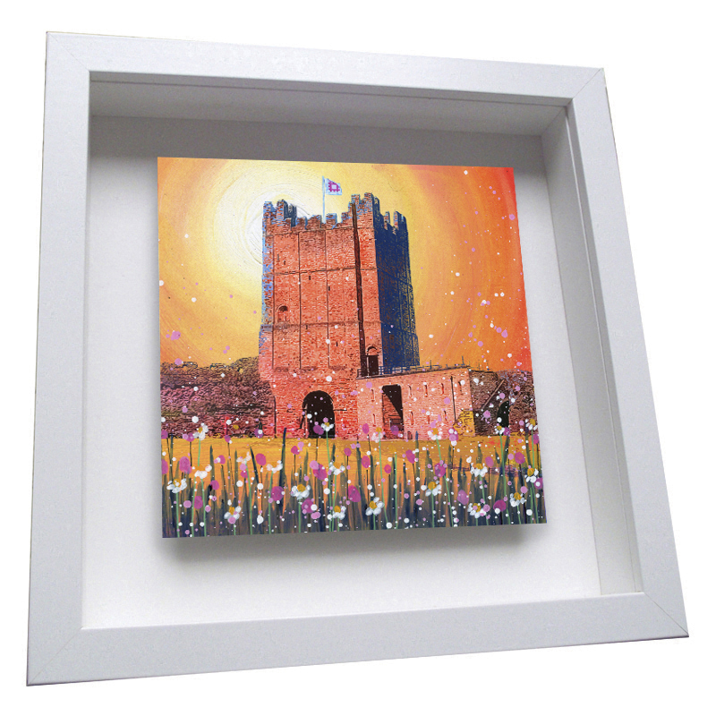 Richmond Castle - Framed Tile