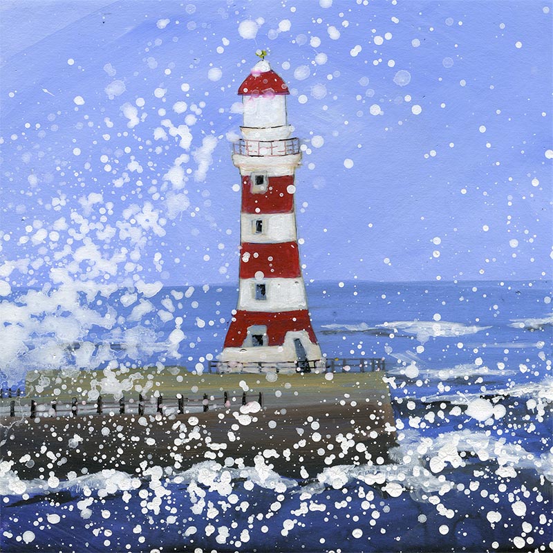 Roker Lighthouse Greeting Card