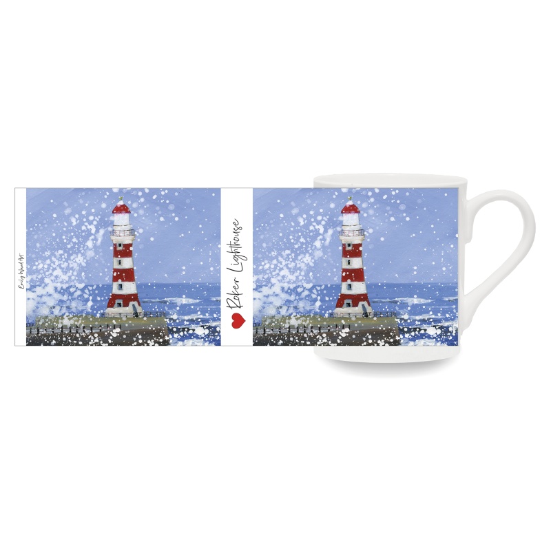 Roker Lighthouse -  Bone China Cup