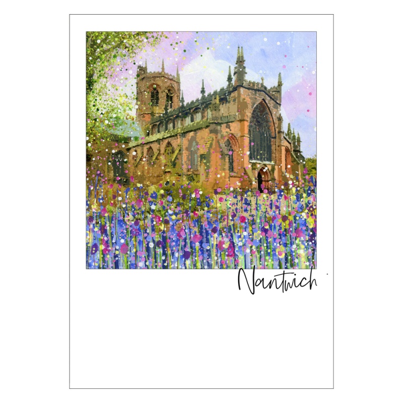 St Mary's Church, Nantwich Postcard