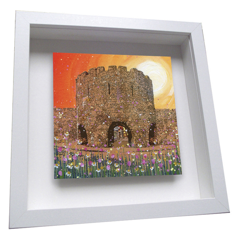 The Five Arches, Tenby - Framed Tile