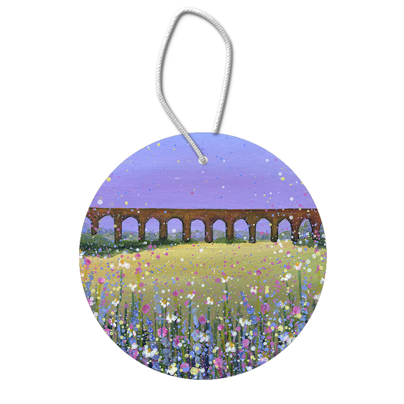 Twyford Viaduct Ceramic Hanging Pendant